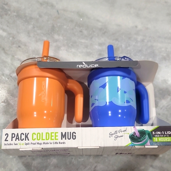Reduce 2 Pack Coldee Tumbler Set For Kids - Picture 1 of 7